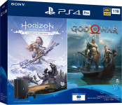 Игровая консоль Sony PlayStation 4 Pro (1TB) + Horizon Zero Dawn + God of War (CUH-7208B)