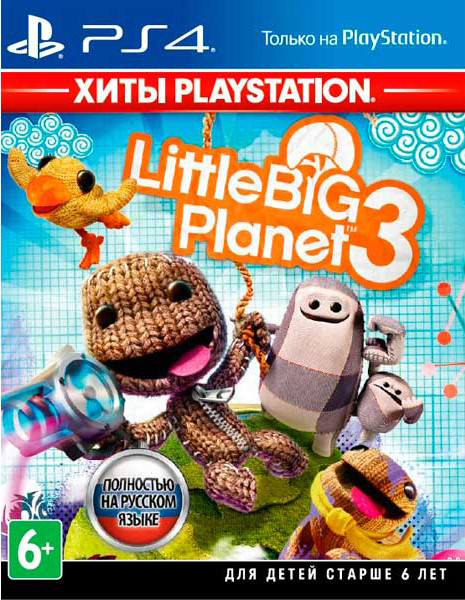 LittleBigPlanet 3 (Хиты PlayStation) (PS4) (GameReplay)
