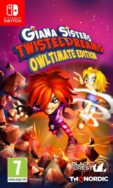Giana Sisters: Twisted Dream. Owltimate Edition (Nintendo Switch) (GameReplay)