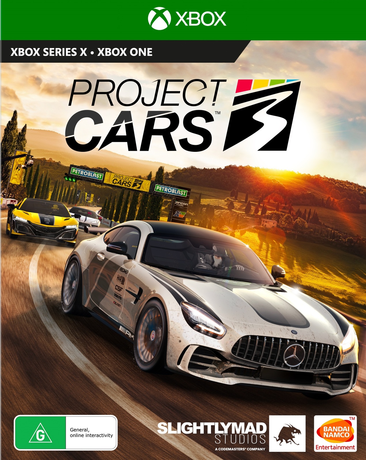 Project Cars 3 (Xbox One) (GameReplay)