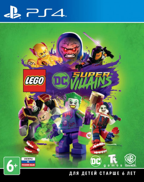 LEGO DC Super-Villains (PS4) (GameReplay)