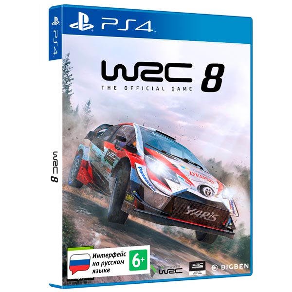 WRC 8 Стандартное издание (PS4) (GameReplay)