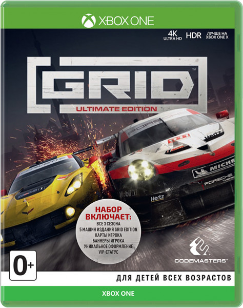 Grid Ultimate Edition (Xbox One) (GameReplay)