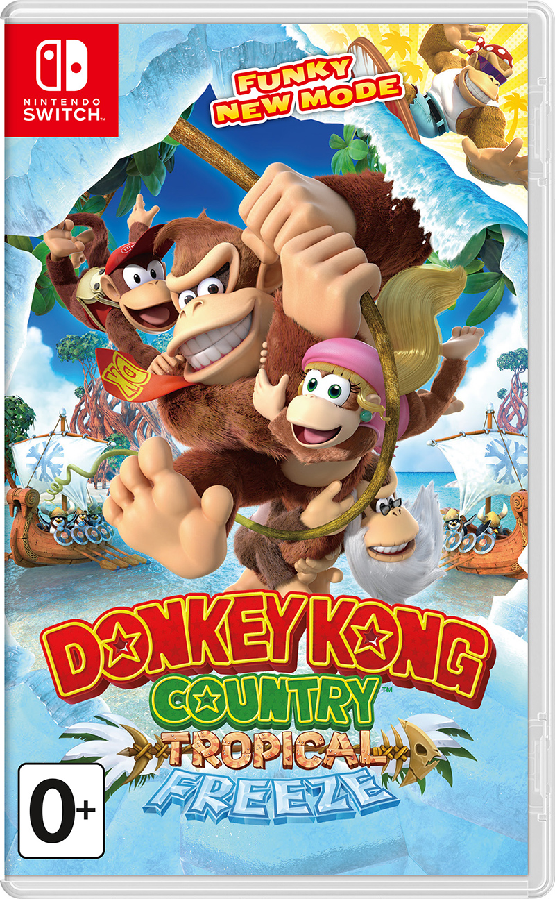 Donkey Kong Country: Tropical Freeze (Nintendo Switch) (GameReplay)