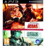 Tom Clancy's Rainbow Six Vegas 2 + Tom Clancy's Ghost Recon Advanced Warfighter 2 Double Pack (PS3) (GameReplay)