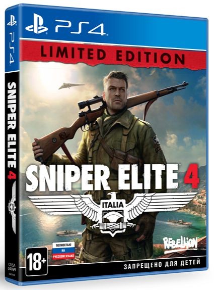 Sniper Elite 4 Limited Edition (PS4) (GameReplay)