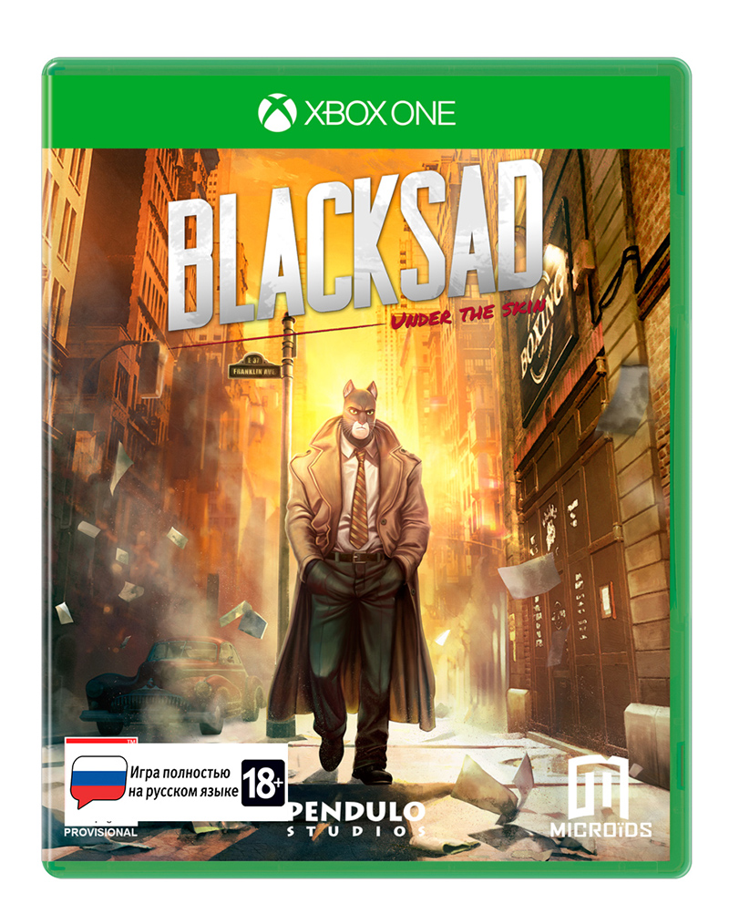 Blacksad: Under The Skin. Limited Edition (Xbox One) (GameReplay)