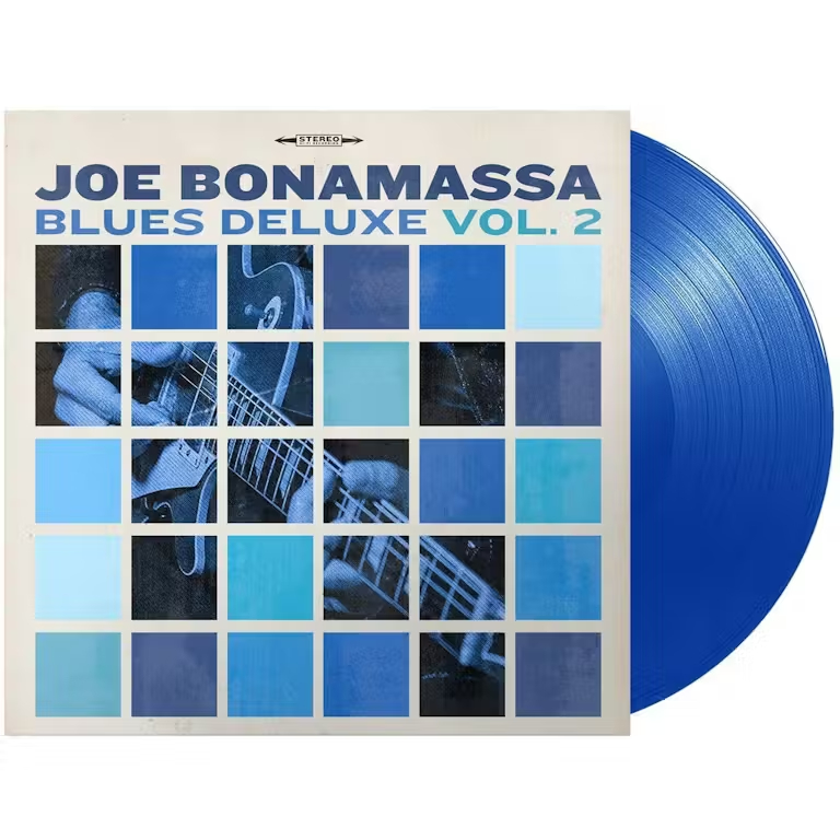 Joe Bonamassa Blues Deluxe Vol. 2 2023. Голубая виниловая пластинка. Блюз пластинки. Different Shades of Blue Джо Бонамасса.