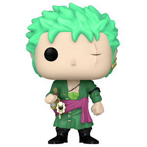 Фигурка Funko POP Animation: One Piece – Roronoa Zoro [Glows In The Dark] Exclusive (923) (82164) (9,5 см)