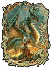 Пазл Эльфийский фигурный Пещера дракона (100 элементов)