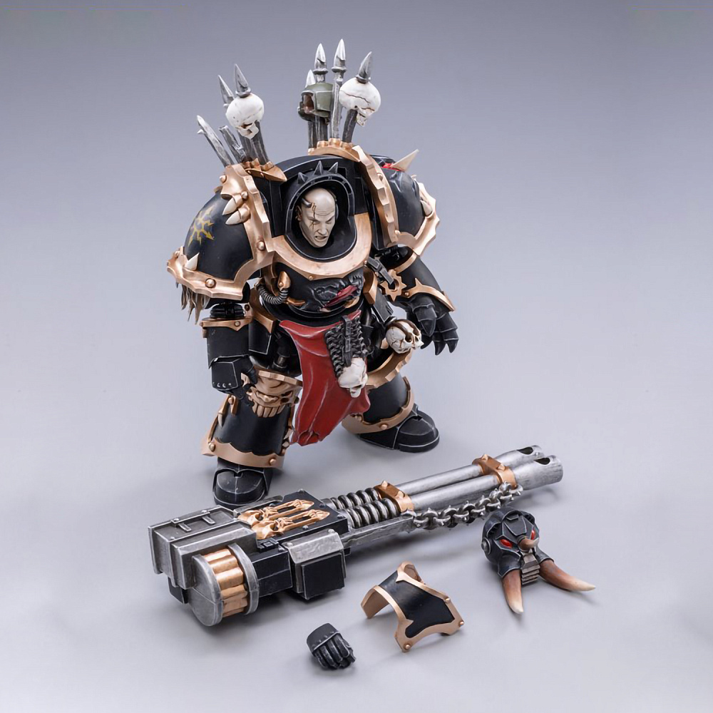 Купить Фигурка Warhammer 40K Chaos Space Marine: Black Legion Chaos  Terminator - Brother Gornoth – Интернет магазин GamePark