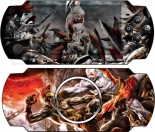Наклейка PSP 3000 God of War (PSP)