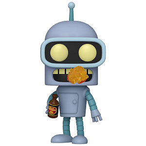 Фигурка Funko POP Animation: Futurama S4 – Bender With Chase Exclusive [Glows In The Dark] (1757) (81941) (9,5 см)