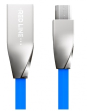 Дата-кабель Red Line SMART HIGH SPEED USB - 8 - pin для Apple, синий