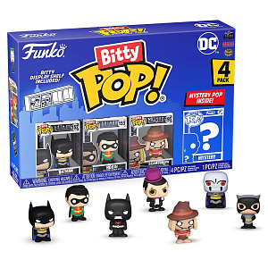 Фигурка Funko Bitty POP DC Comics S1 - Batman / Robin / Scarecrow / Mystery (1 of 4) (4PK) (71311)