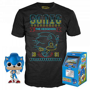 

Набор Фигурка + Футболка Funko POP & Tee – Sonic the Hedgehog (размер M) (35711)