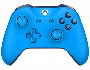 Беспроводной геймпад для Xbox One с разъемом 3,5 мм и Bluetooth (синий) Microsoft - фото 1