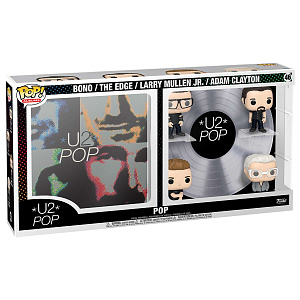 Фигурка Funko POP Albums Deluxe: U2 Pop - Bono / The Edge / Larry Mullen Jr / Adam Clayto (46) (67391)