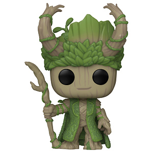 Фигурка Funko POP Marvel: We Are Groot – Groot as Loki Bobble-Head (1394) (79517)