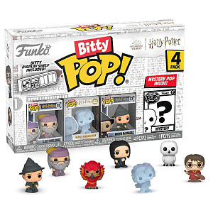 Фигурка Funko Bitty POP Harry Potter S3 - Dumbledore / HeadlessNick / McGonagal / Mystery(1 of 4) (4PK) (71317)