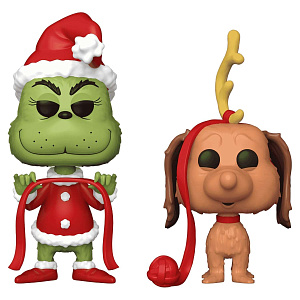 

Фигурка Funko POP Books: How the Grinch Stole Christmas – Grinch & Max 2PK (72505) (11.5 – 12 см)