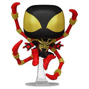 

Фигурка Funko POP Marvel Comics: Miles Morales Iron Spider With Chase Bobble-Head (1448) (83753) (9,5 см)