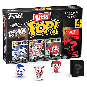 Фигурка Funko Bitty POP: Five Nights At Freddy`s – Ballora + Funtime Foxy + Baby + Mystery [1 of 4] (73044) (1 шт, в ассортименте)