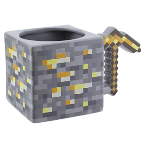 

3D-кружка Minecraft – Gold Pickaxe Mug (550 мл.) (PP8776MCF)