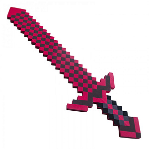 Пиксельный меч 8Бит (красный) (75 см.) - фото 1