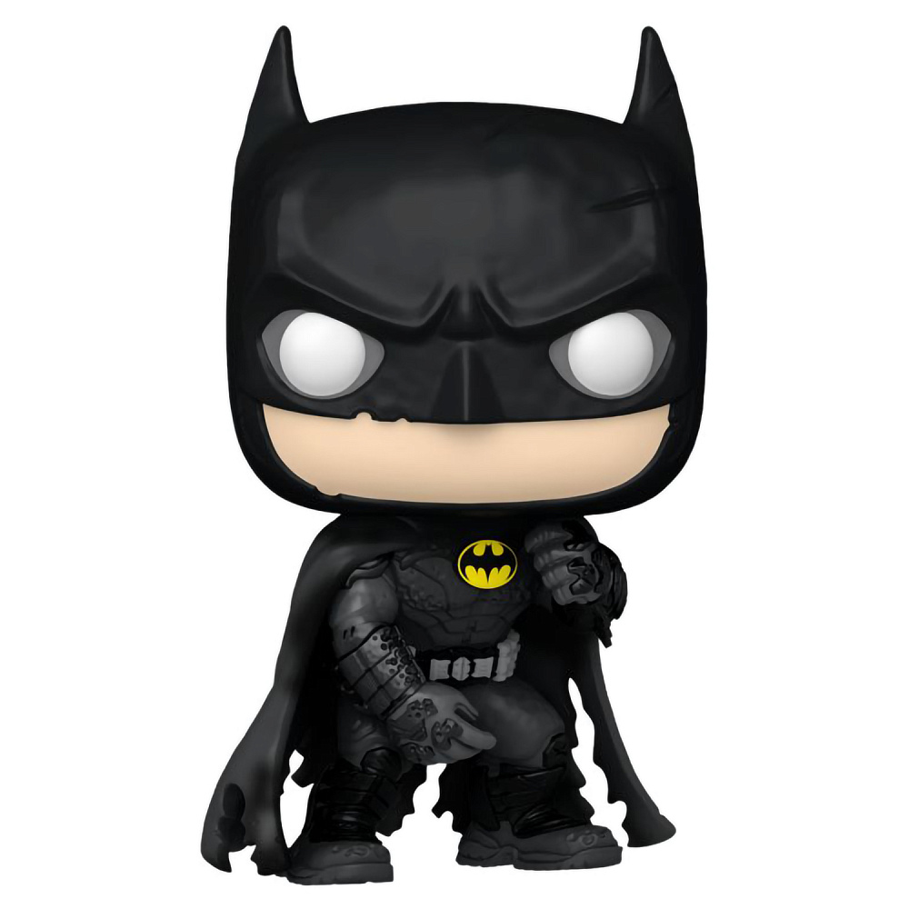 Купить Фигурка Funko POP Movies: The Flash - Batman Battle Damaged (Keaton)  (Exc) (1346) (66878) – Интернет магазин GamePark