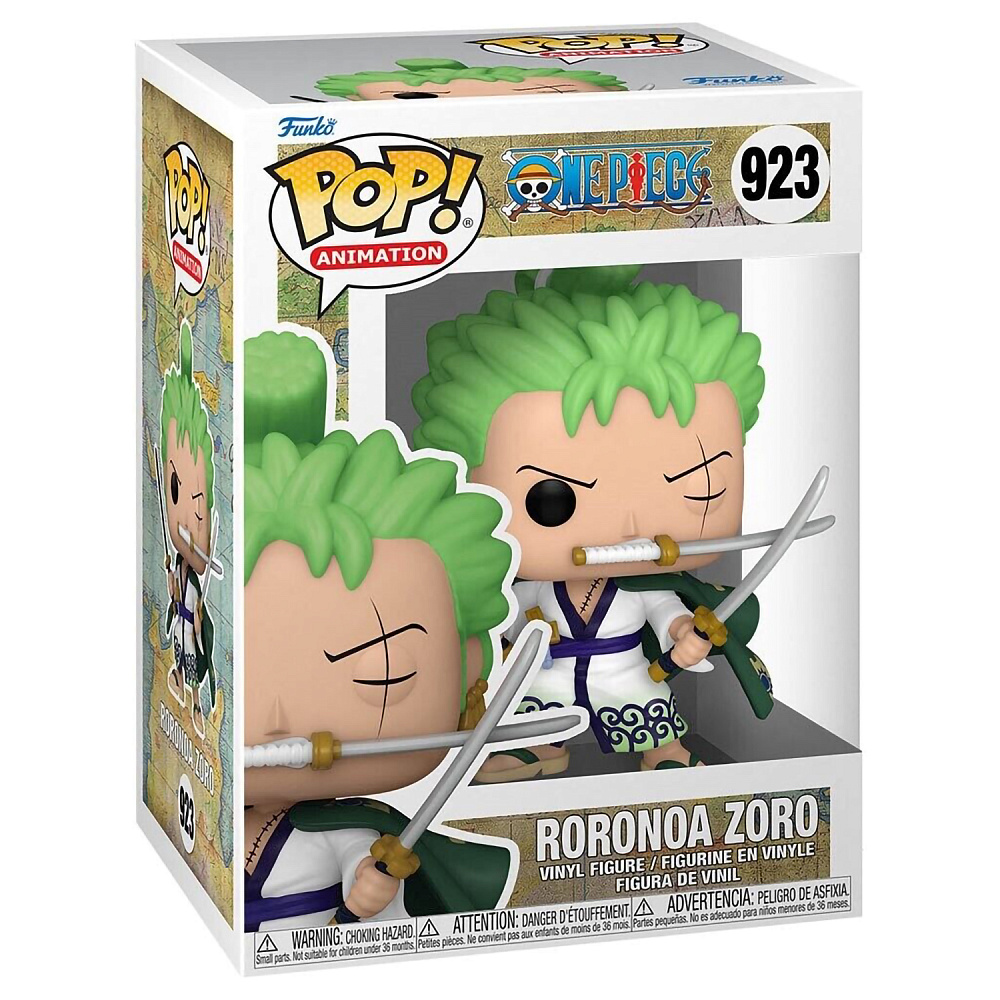 Купить Фигурка Funko POP Animation: One Piece - Roronoa Zoro (923) (54462)  – Интернет магазин GamePark