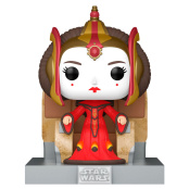 Фигурка Funko POP Deluxe Star Wars Episode I: The Phantom Menace 25th – Queen Amidala on Throne Bobble-Head (705) (76012) (9,5 см)