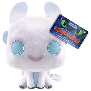 Мягкая игрушка Funko Plush: How to Train Your Dragon - Light Fury 7&quot; (81182) (18 см)