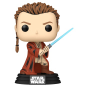 Фигурка Funko POP Star Wars Episode I: The Phantom Menace 25th – Obi-Wan Kenobi (Retro) Exclusive Bobble-Head (699) (77952) (9,5 см) 