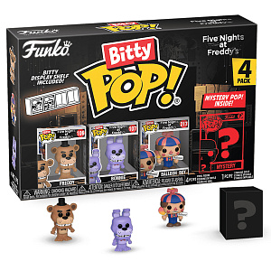 Фигурка Funko Bitty POP: Five Nights At Freddy`s – Freddy + Bonnie + Balloon Boy + Mystery [1 of 4] (73046) (1 шт, в ассортименте)