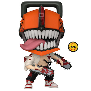 Фигурка Funko POP Animation: Chainsaw Man – Chainsaw Man (Bloody) ONLY CHASE! (1677) (9,5 см)