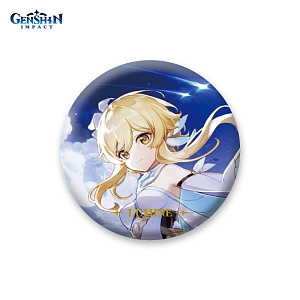 

Значок Genshin Impact Character Badge Traveller Lumine