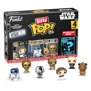 

Фигурка Funko Bitty POP Star Wars S2 - Princess Leia / R2-D2 / C-3PO / Mystery (1 of 4) (4PK) (71512)