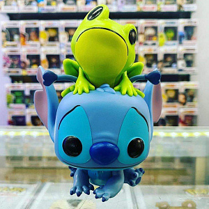 

Фигурка Funko POP Disney: Lilo & Stitch – Stitch w/Frog (Exc) (51795)