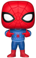 Фигурка Funko POP Marvel: Holiday – Spider-Man In Ugly Sweater Bobble-Head (397) (33983) (9,5 см)