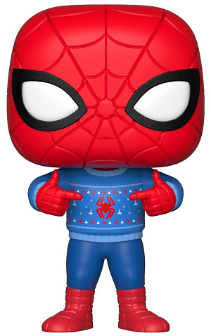 

Фигурка Funko POP Marvel: Holiday – Spider-Man In Ugly Sweater Bobble-Head (397) (33983) (9,5 см)