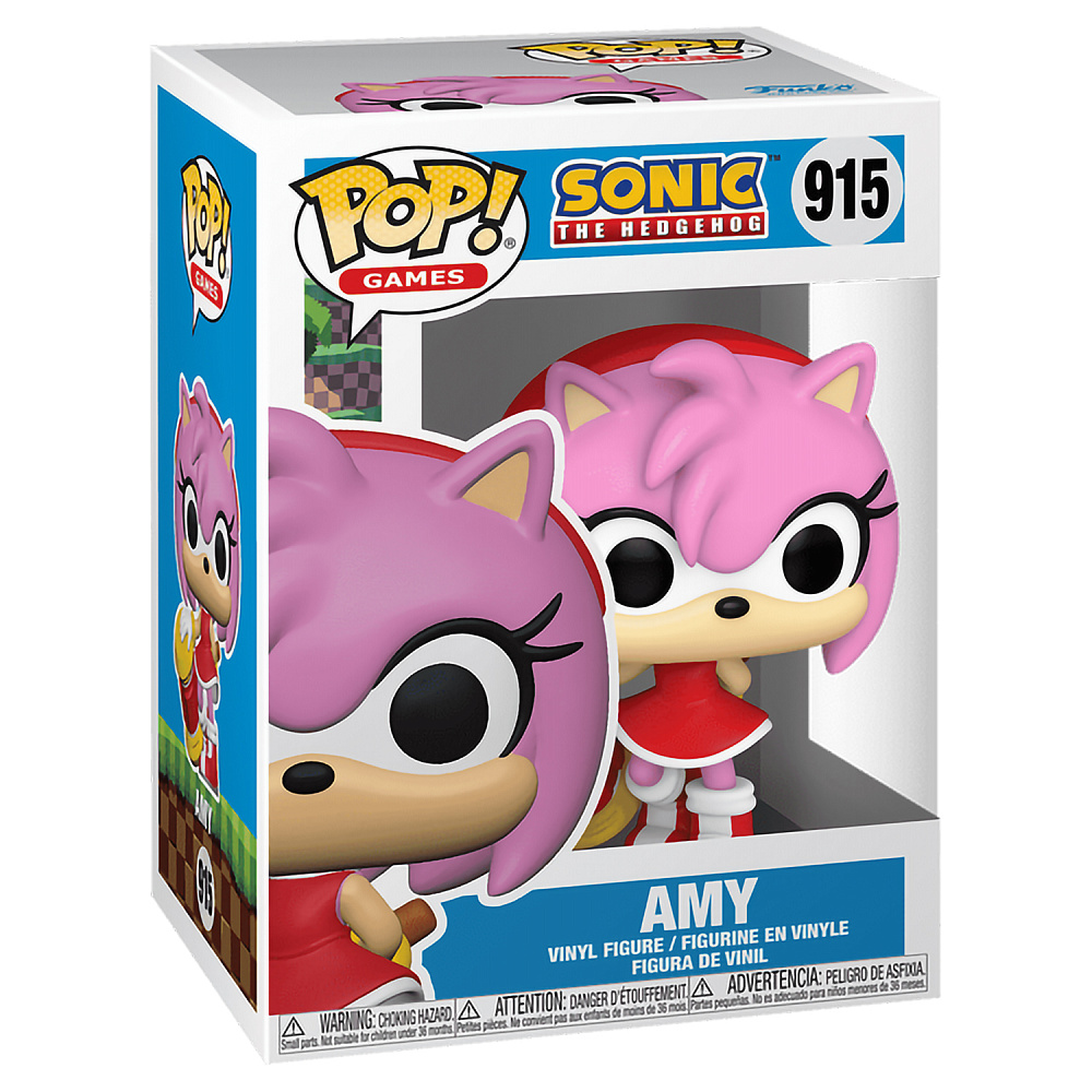 Фигурка Funko POP Games: Sonic the Hedgehog - Amy Rose (915) (70582)