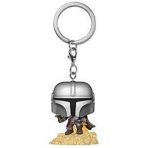 Брелок Funko Pocket POP: Star Wars Mandalorian – Mandalorian with Blaster (53046)