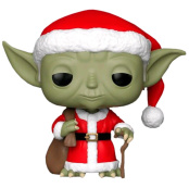 Фигурка Funko POP Star Wars: Holiday – Yoda As Santa Bobble-Head (277) (33885) (9,5 см)