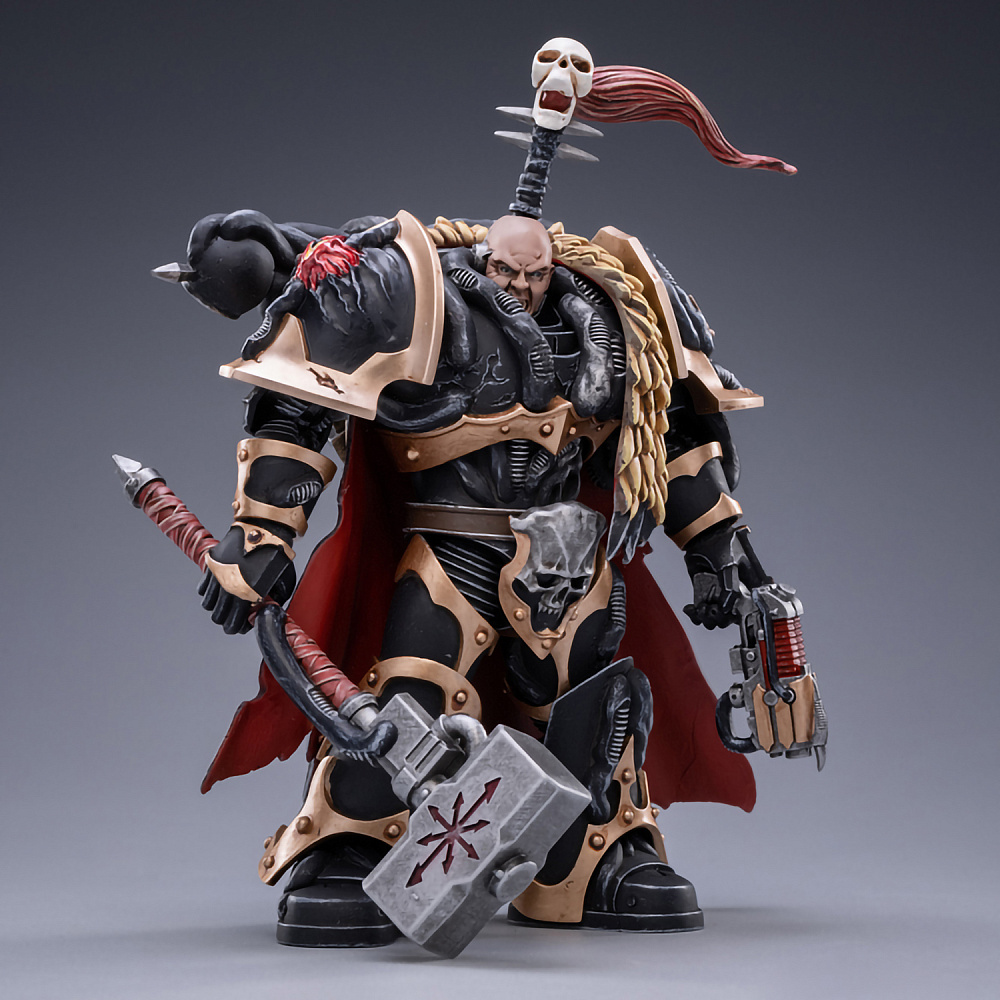 Фигурка JoyToy. Warhammer 40,000: Black Legion Chaos Lord Khalos the Ravager