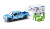 Машинка Пикап Ford F150 Camper игрушечная (с аксессуарами)