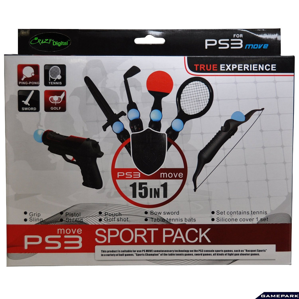 купить PS3 Move Sport Pack 15 in 1 – Интернет магазин GamePark