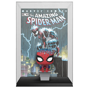 

Фигурка Funko POP Comic Covers: Marvel Amazing Spider-Man – #43 Spider-Man Exclusive (53) (77541) (9,5 см)