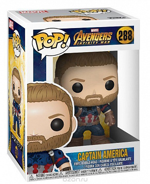 

Фигурка Funko POP! Bobble: Marvel: Avengers Infinity War: Captain America 26466