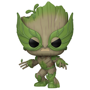 Фигурка Funko POP Marvel: We Are Groot – Groot as Wolverine Bobble-Head (1396) (79519)